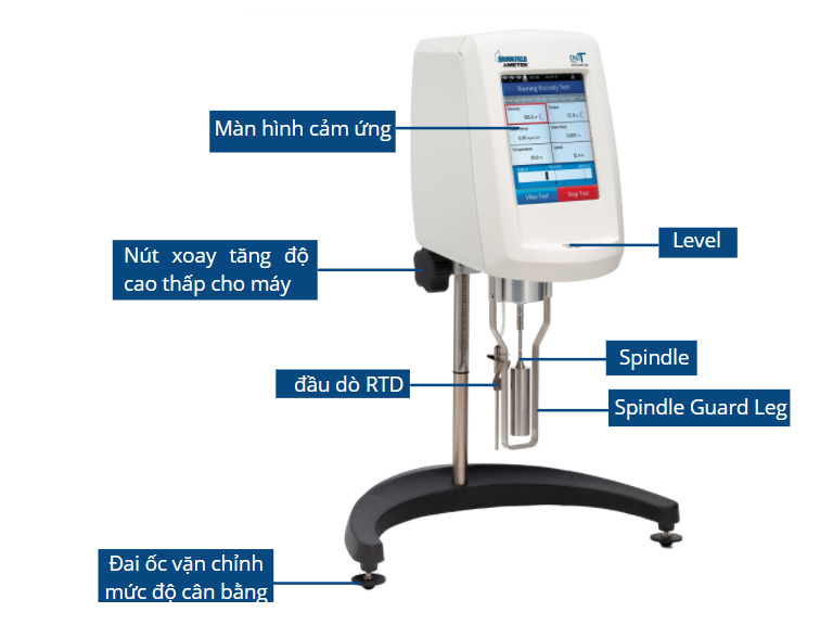 Máy đo độ nhớt Brookfield DV2T